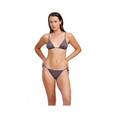 Luma Gottex Women's Retro Touch Triangle Bikini Top