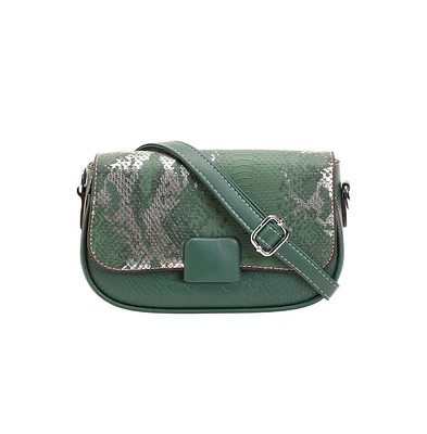 Women's The Coilmark Curve Hand Bag - Jungle Green