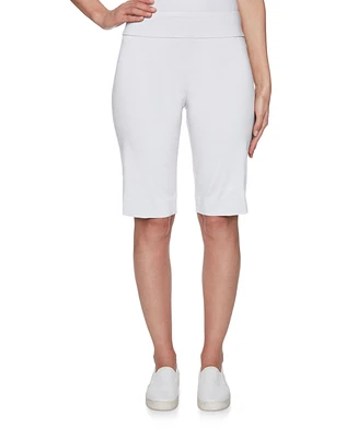 Ruby Rd. Petite Pull On Tech Bermuda Short