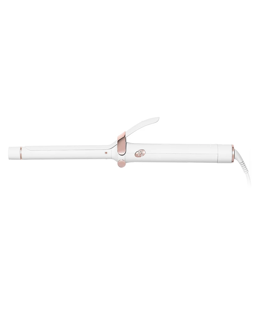 T3 SinglePass Curl ¾" Professional Curling Iron Custom Blend Ceramic LongBarrel Curling and Wave Iron