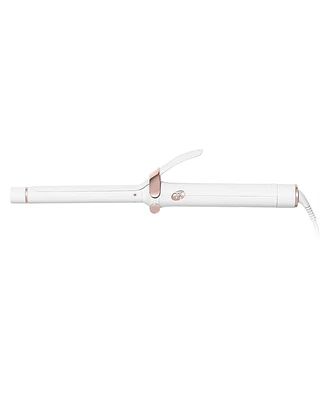 T3 SinglePass Curl ¾" Professional Curling Iron Custom Blend Ceramic LongBarrel Curling and Wave Iron