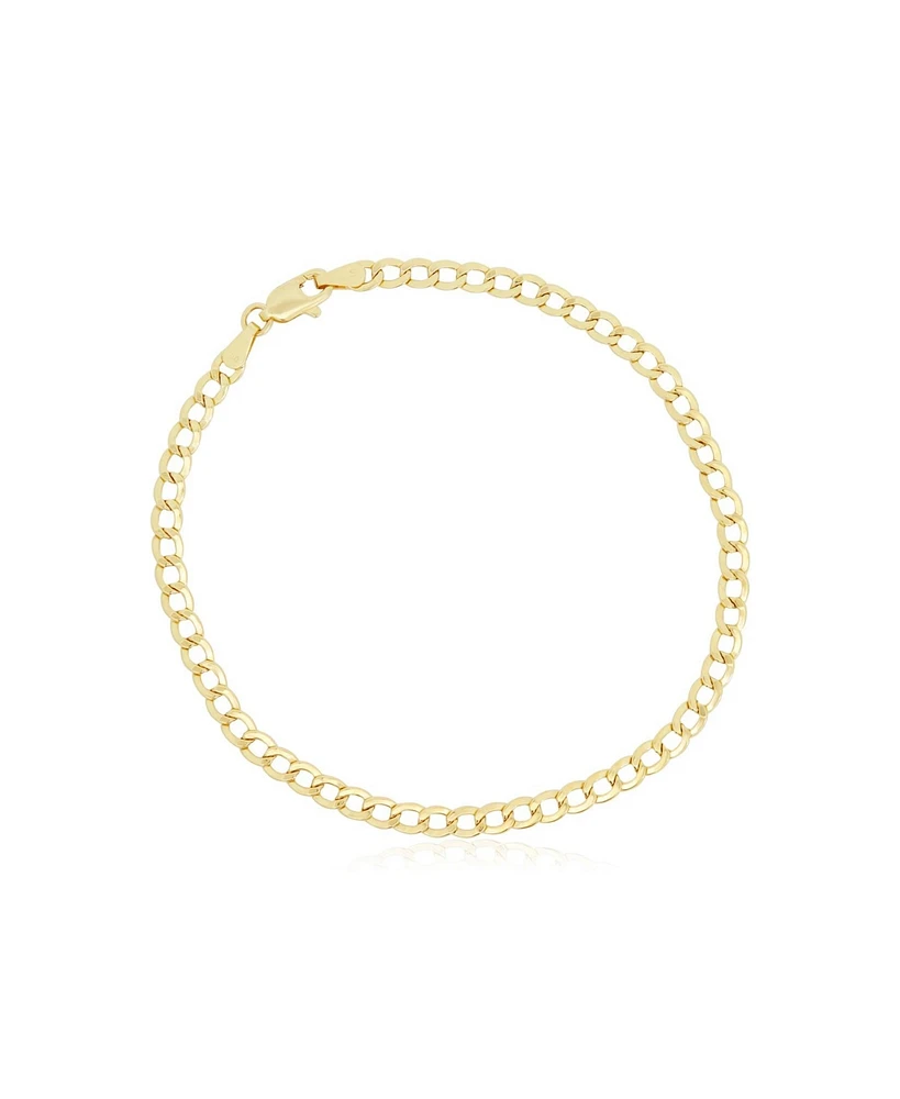 The Lovery Curb Chain Bracelet 3.5 millimeters 8 inches