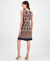 Robbie Bee Women's Sleeveless Sheath Dress