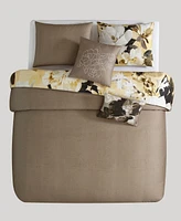 Bebejan Zayra Bedding 100% Cotton Sateen 5 Piece Queen Size Reversible Comforter Set