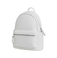 Women's The Croc Curve Backpack - Daisy White