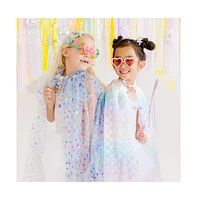 Sweet Wink Girls Mermaid Ombre Cape