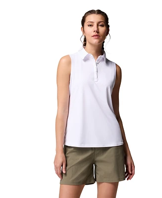Columbia Women's Cedar Coast Sleeveless Polo Top