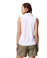 Columbia Women's Cedar Coast Sleeveless Polo Top
