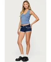 Edikted Women's Dionne Lacey Tank Top