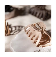 Extra Large Matte Claw Clip - Nude
