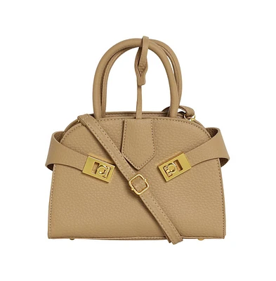 Women's The Small Meridian Hand Bag - Camel Brown