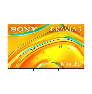 Sony 75" Class Bravia 5 Series 4K Mini Led Uhd Smart Google Tv - K75XR50