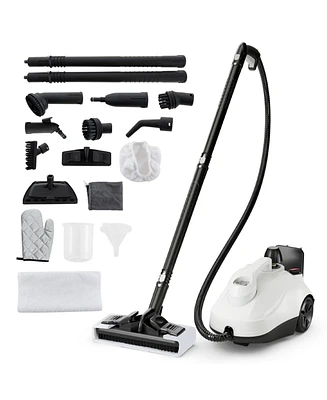 Ecooso Multipurpose Steam Cleaner 1800W Portable Household Steamer with 61 oz Tank