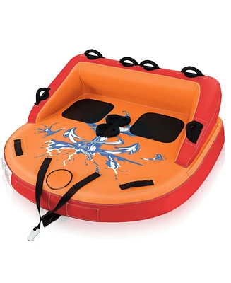 2 Person Water Sport Inflatable Towable Tubes for Boating