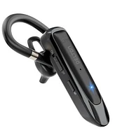 Delton 22x Wireless Mono Bluetooth Headset Wireless Single Ear Headset With Built In Two Microphones Lightweight Bluetooth Phone Earpiece Compatible With Pc Laptop Smartphone Tablet Macbook Black