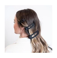 Mixed Size Flat Lay Clip Set - Black