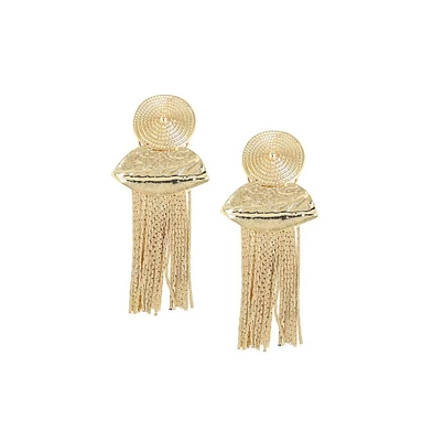 Sohi Women's Blue Egyptian Drop Earrings