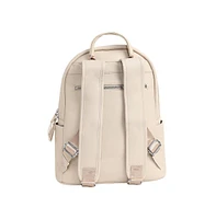 Women's The Checkered Curve Backpack - Ivory White
