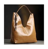 Women's The Large Dayscape Hobo Bag With Pouch - Khaki Beige