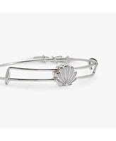 Mother of Pearl Shell Inline Bangle Bracelet