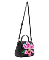 Betsey Johnson Full Bloom Small Satchel Bag