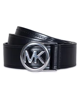 Micheal Kors Women's Embossed Logo Leather Belt