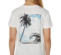 Roxy Juniors' Adventures Paradise Cotton T-Shirt