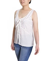 Ny Collection Women's Sleeveless V-Neck Blouse