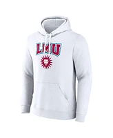 Fanatics Men's White Loyola Marymount Lions Primary Logo Pullover Hoodie