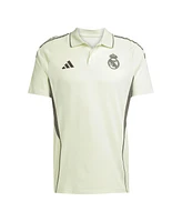Adidas Men's Light Green Real Madrid 2025/26 Training Polo Shirt