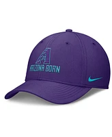 Nike Men's Purple Arizona Diamondbacks 2025 City Connect Rise Swoosh Performance Flex Hat