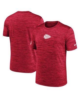 Nike Men's Red Kansas City Chiefs Big Tall Sideline Velocity Performance T-Shirt