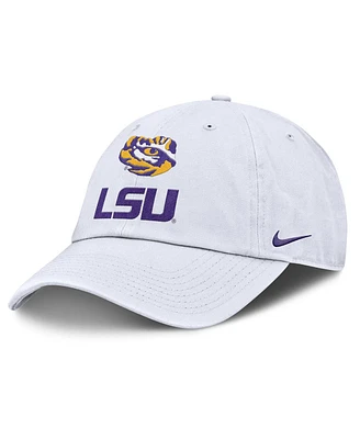 Nike Men's White Lsu Tigers 2025 Sideline Club Adjustable Hat