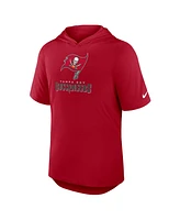 Nike Men's Red Tampa Bay Buccaneers Lockup Tri-Blend Hoodie T-Shirt
