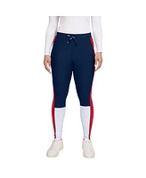 Wear by Erin Andrews Women's Navy/Red New England Patriots Color Block Leggings