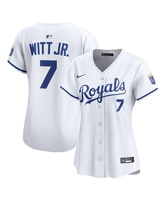 Nike Women's Bobby Witt Jr. White Kansas City Royals Home Limited Jersey