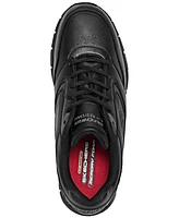 Skechers Men's Work Relaxed Fit- Nampa Slip Resistant Casual Sneakers from Finish Line