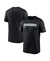 Nike Men's Black Las Vegas Raiders Sideline Legend Performance T-Shirt