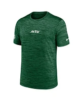 Nike Men's Green New York Jets Sideline Velocity Performance T-Shirt