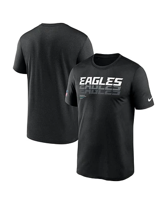 Nike Men's Black Philadelphia Eagles Sideline Legend Performance T-Shirt