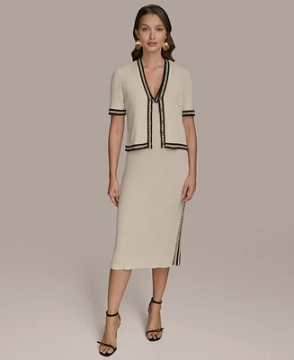 Donna Karan New York Women's 2-Piece Sheath Dress & Cover-Up