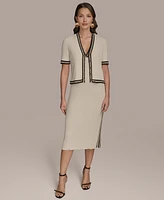 Donna Karan New York Women's 2-Piece Sheath Dress & Cover-Up