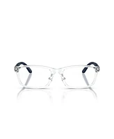 Emporio Armani Kids Men's Rectangle Eyeglasses, EK3009