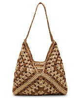 Steve Madden Bora Small Crochet Hobo Bag