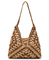 Steve Madden Bora Small Crochet Hobo Bag