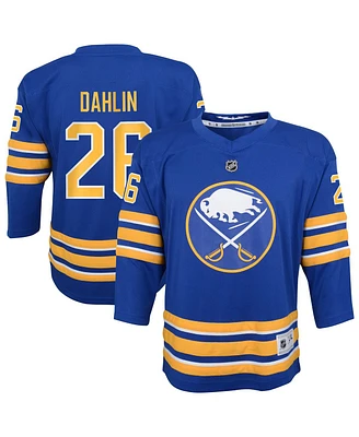 Outerstuff Big Boys and Girls Rasmus Dahlin Navy Buffalo Sabres Home Replica Player Jersey