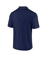 Fanatics Men's Navy New England Patriots Lockup Polo Shirt