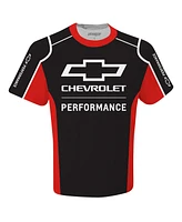 Checkered Flag Sports Men's Black Chevrolet Uniform T-Shirt