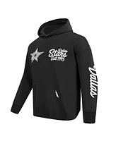 Pro Standard Men's Black Dallas Stars Paint the City Pullover Hoodie Sweatshirt