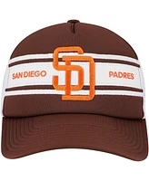 Mitchell & Ness Men's Brown San Diego Padres Sideline Trucker Adjustable Hat